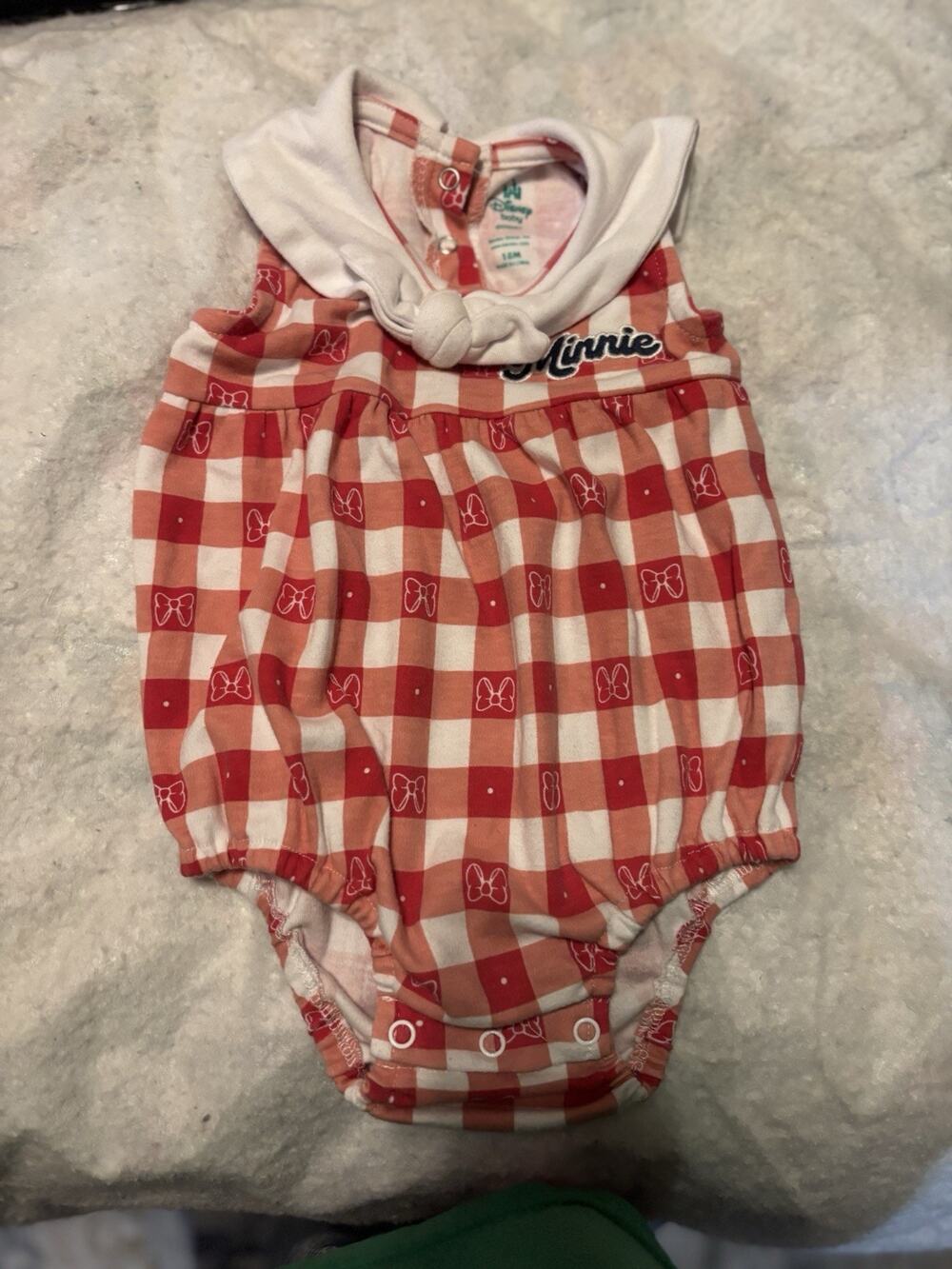 Disney Minnie Mouse Baby Romper